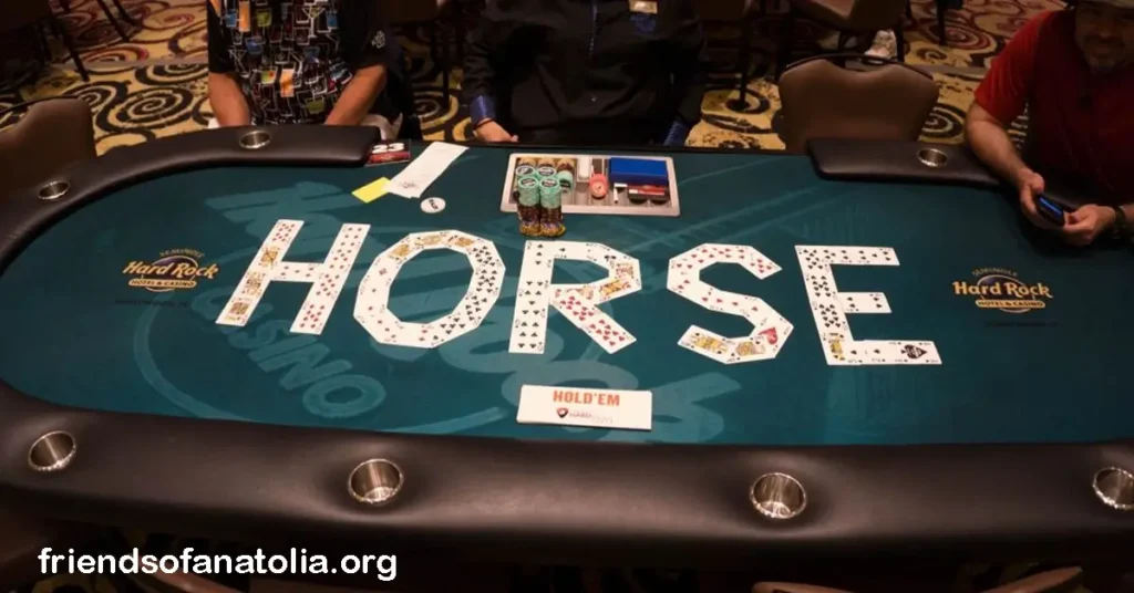 HORSE Poker ฮอร์สโป๊กเกอร์คืออะไร ในฐานะแฟนเพลงของโป๊กเกอร์ออนไลน์จะบอกคุณว่า เป็นการยากที่จะสร้างสมดุลระหว่างความท้าทาย